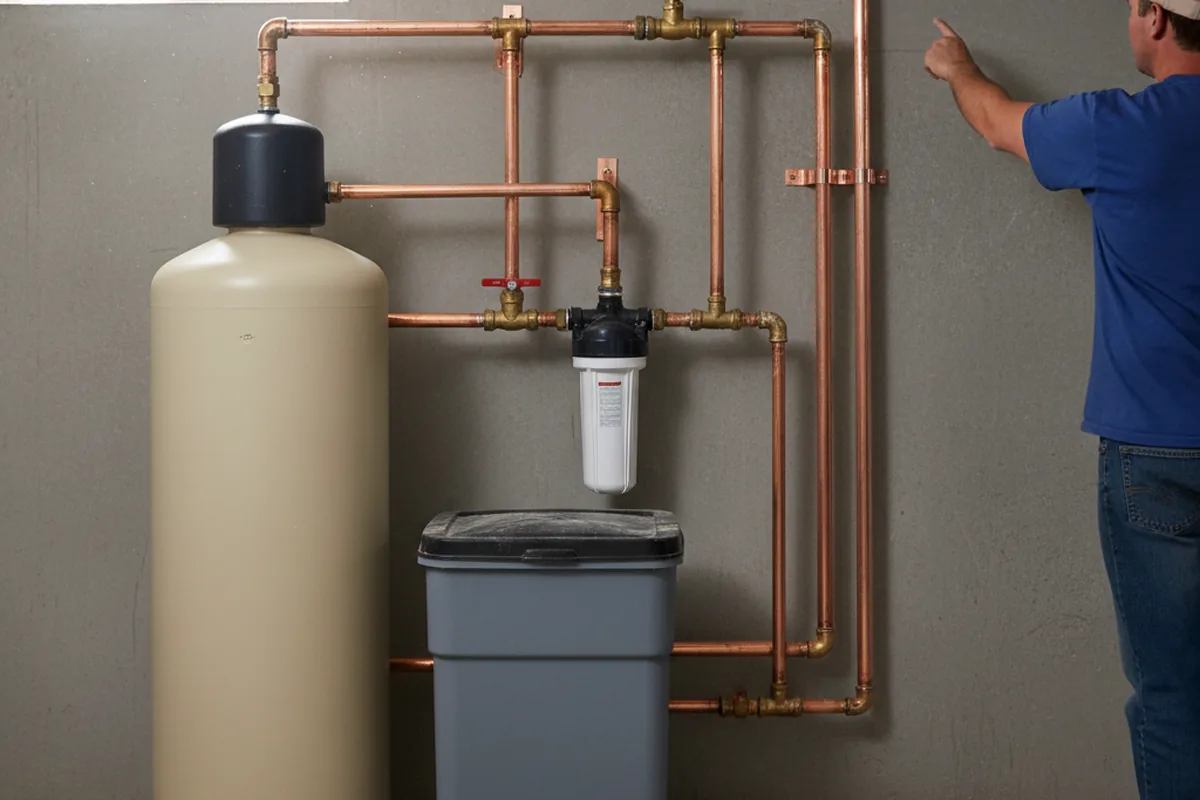 Whole-house water treatment system installed in Leonville